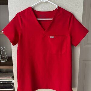 Figs "Catarina" One Pocket Scrub Top Size XS